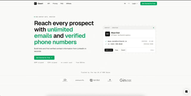 Cleon1 case study